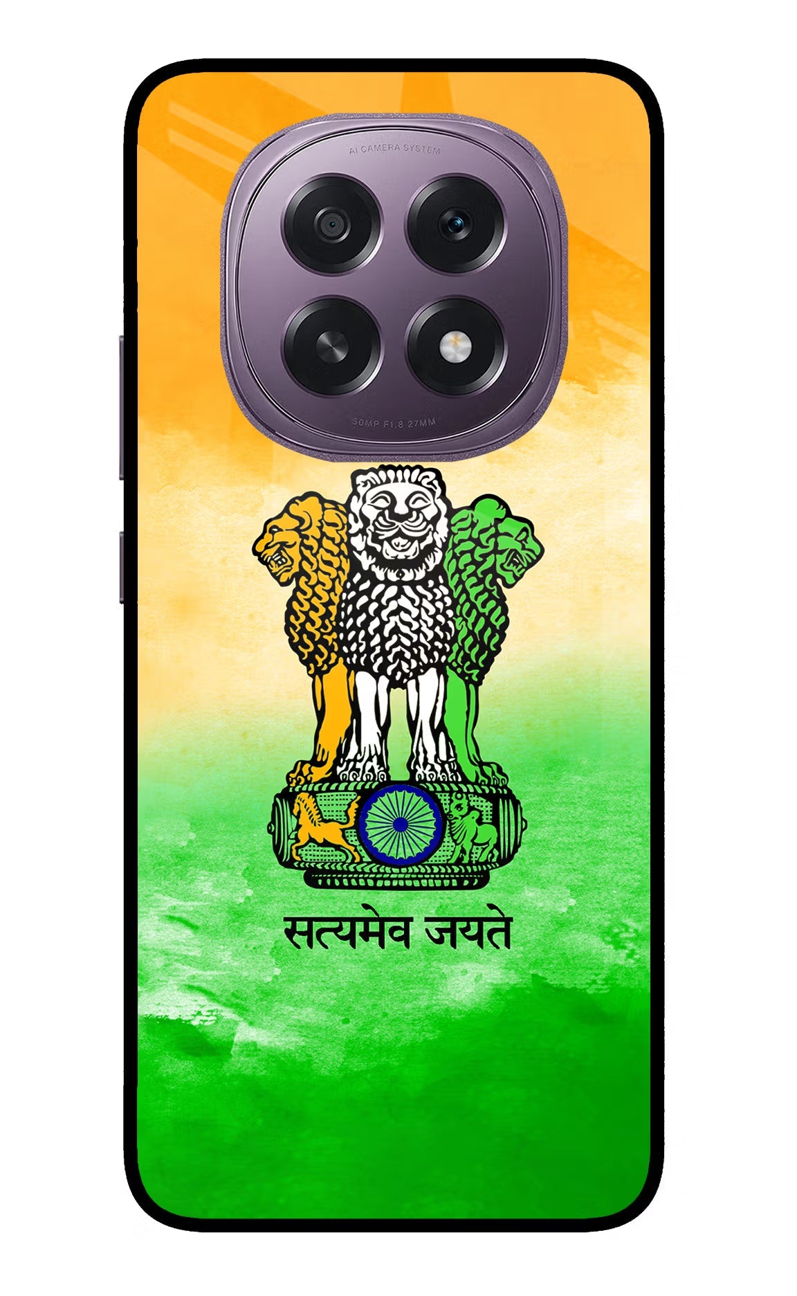 Satyamev Jayate Flag Oppo F29 5G Back Cover