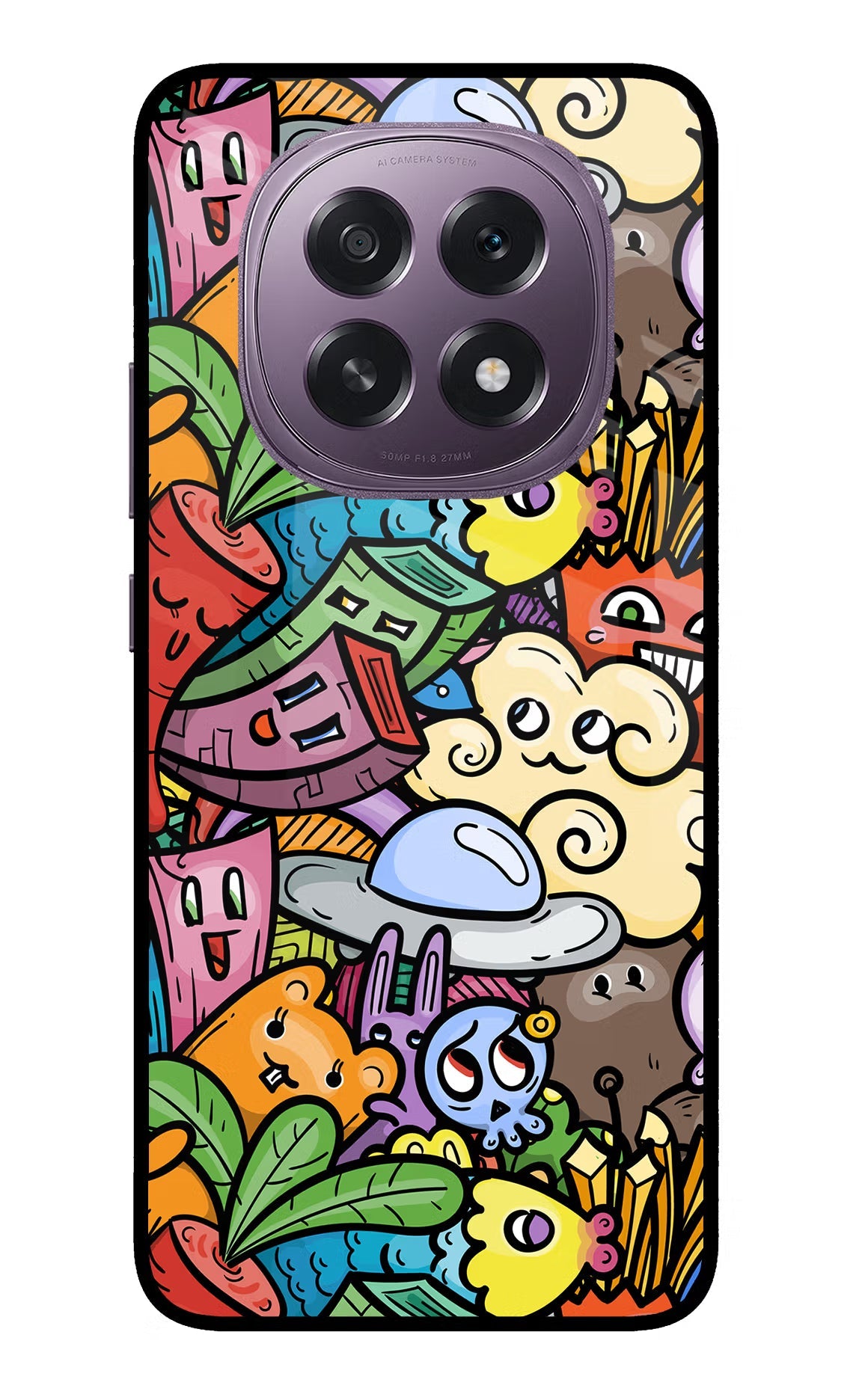 Veggie Doodle Oppo F29 5G Back Cover