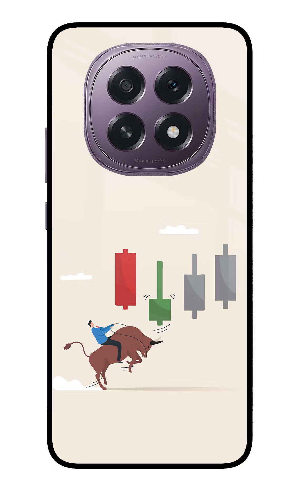 Bull Trading Momentum Oppo F29 5G Back Cover