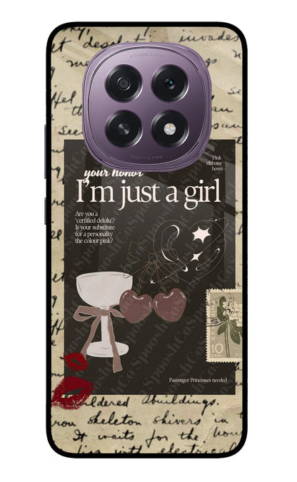 I am just a girl Oppo F29 5G Back Cover