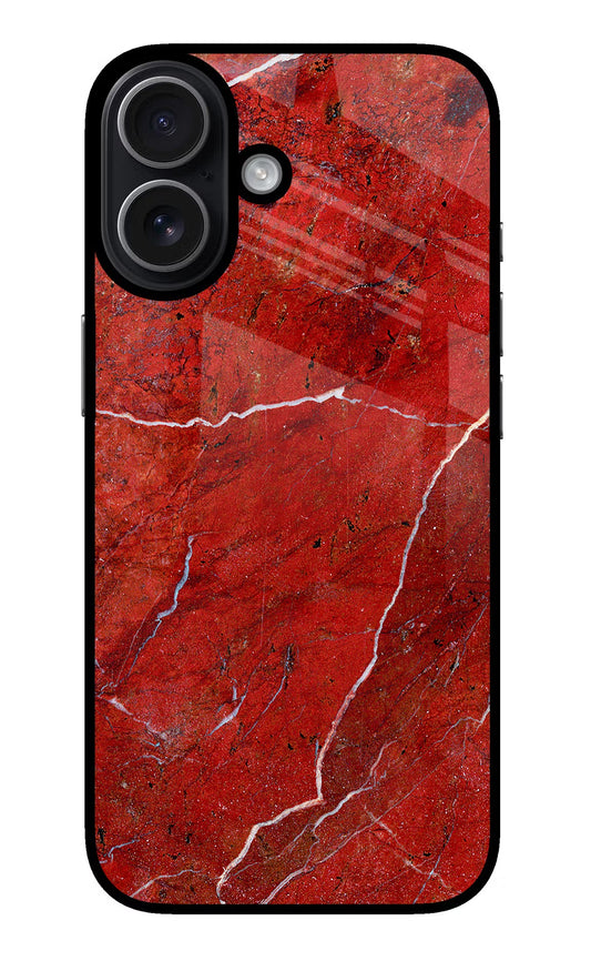 Red Marble Design iPhone 17 Back Cover