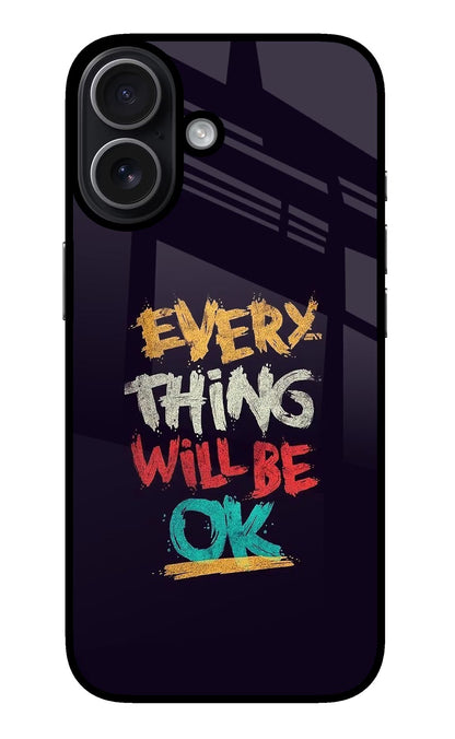 Everything Will Be Ok iPhone 17 Back Cover
