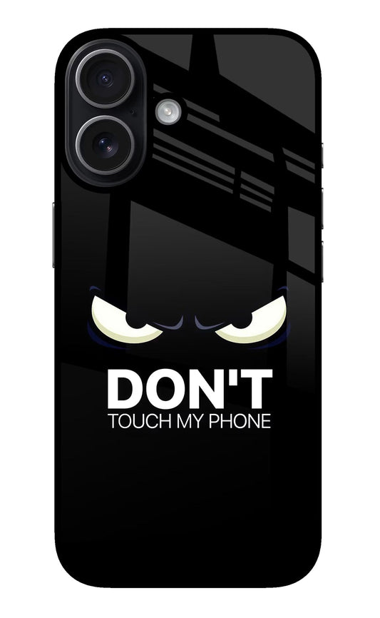 Don'T Touch My Phone iPhone 17 Back Cover