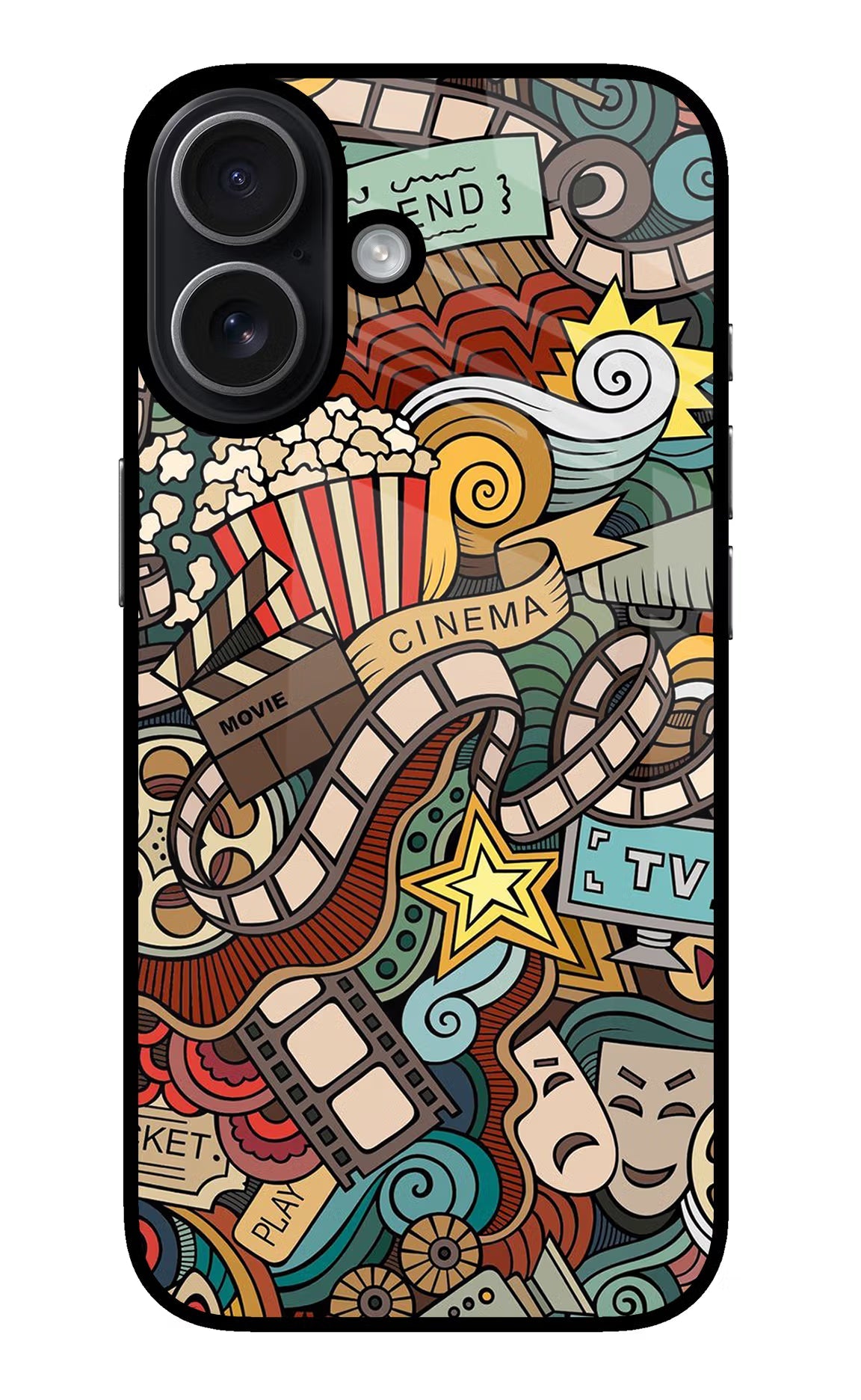 Cinema Abstract iPhone 17 Back Cover