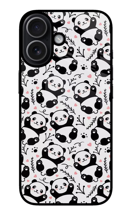 Cute Panda iPhone 17 Back Cover