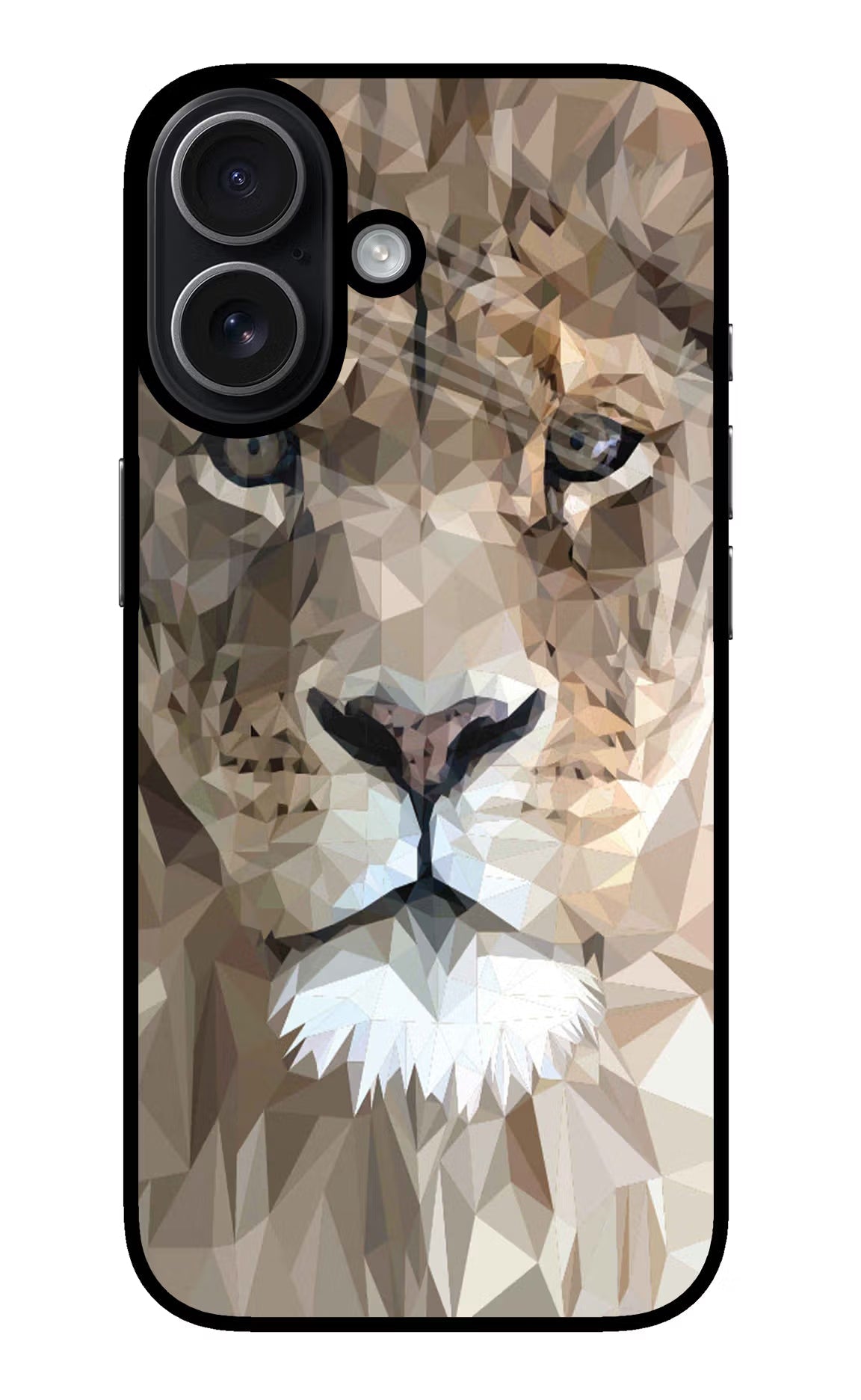Lion Art iPhone 17 Glass Case