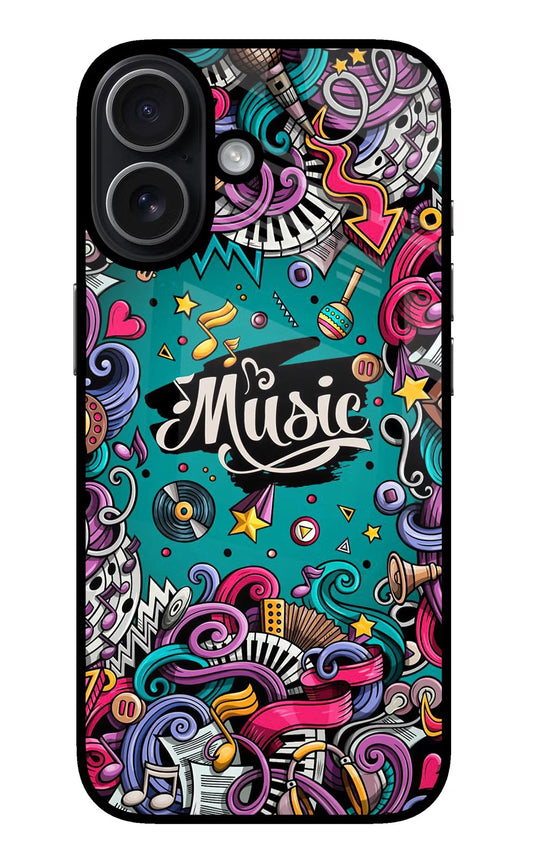 Music Graffiti iPhone 17 Back Cover