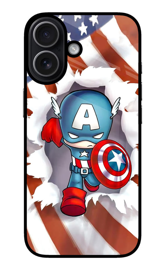 Captain America iPhone 17 Back Cover