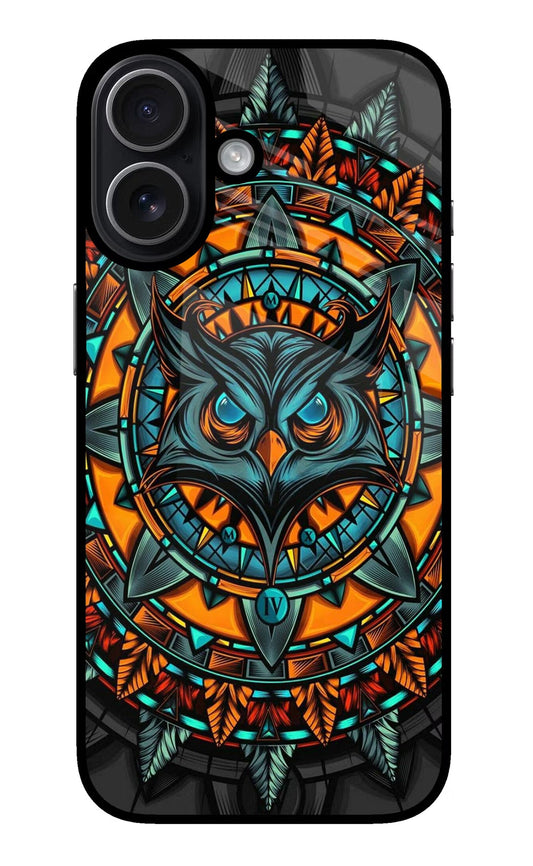Angry Owl Art iPhone 17 Back Cover
