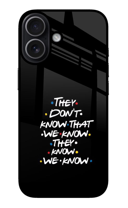 FRIENDS Dialogue iPhone 17 Back Cover