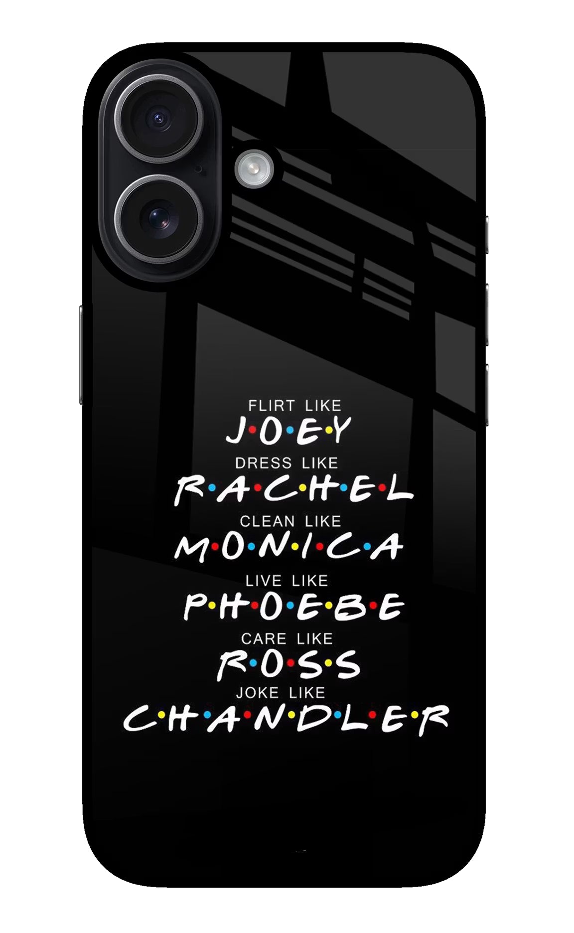 FRIENDS Character iPhone 17 Back Cover