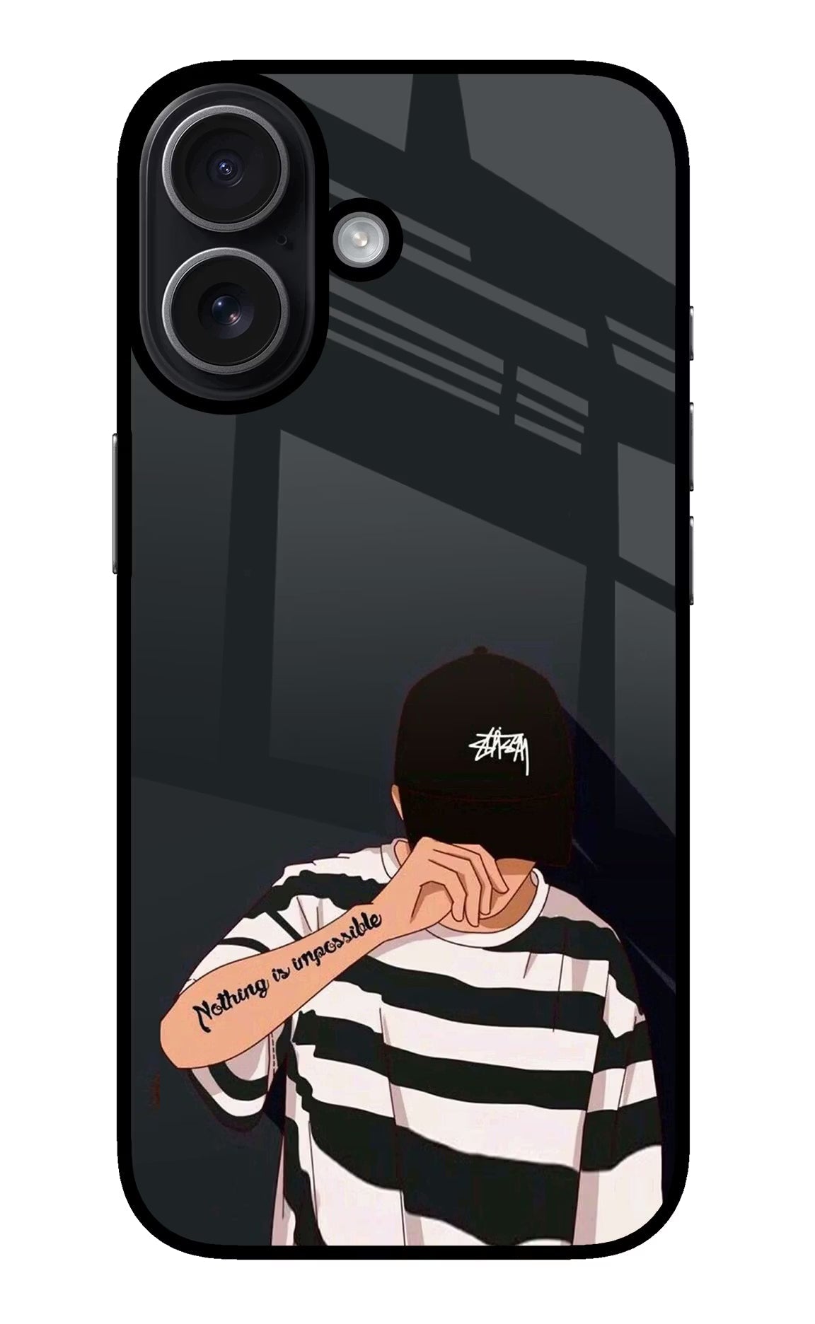 Aesthetic Boy iPhone 17 Back Cover