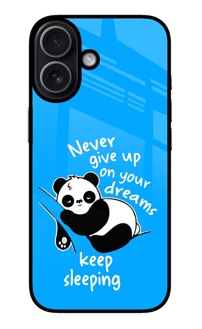 Keep Sleeping iPhone 17 Back Cover
