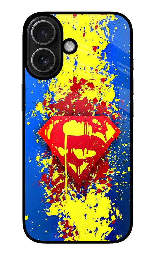 Superman logo iPhone 17 Back Cover