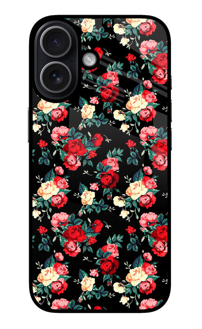 Rose Pattern iPhone 17 Back Cover