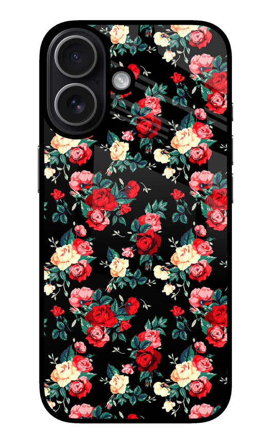 Rose Pattern iPhone 17 Back Cover