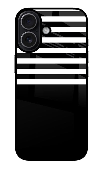 Black and White Print iPhone 17 Back Cover