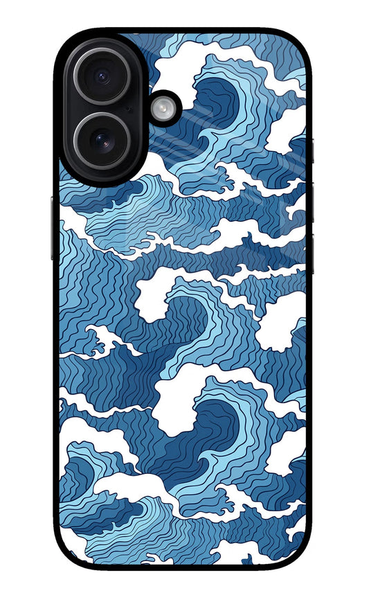 Blue Waves iPhone 17 Back Cover