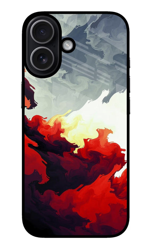 Fire Cloud iPhone 17 Back Cover