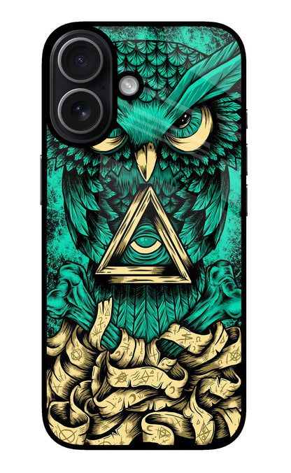 Green Owl iPhone 17 Back Cover