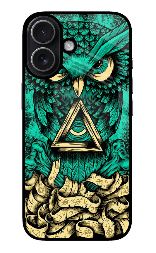 Green Owl iPhone 17 Back Cover