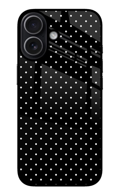 White Dots iPhone 17 Back Cover