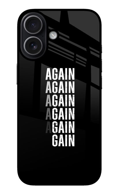 Again Again Gain iPhone 17 Back Cover