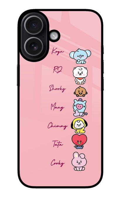 BTS names iPhone 17 Back Cover
