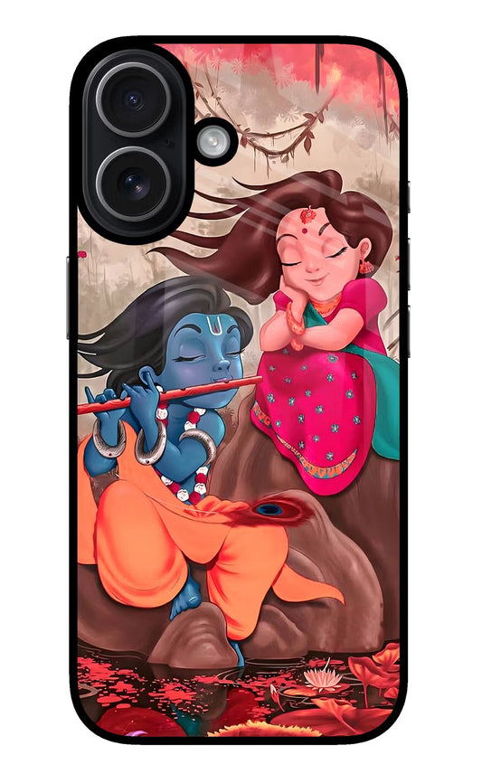 Radhe Krishna iPhone 17 Back Cover