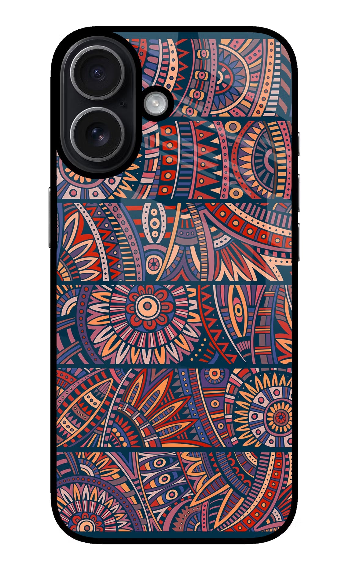 African Culture Design iPhone 17 Glass Case