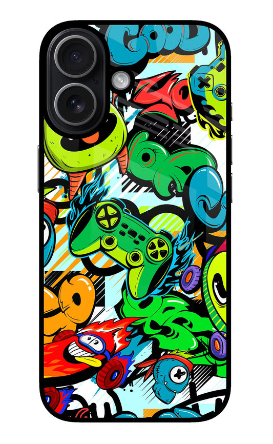Game Doodle iPhone 17 Back Cover