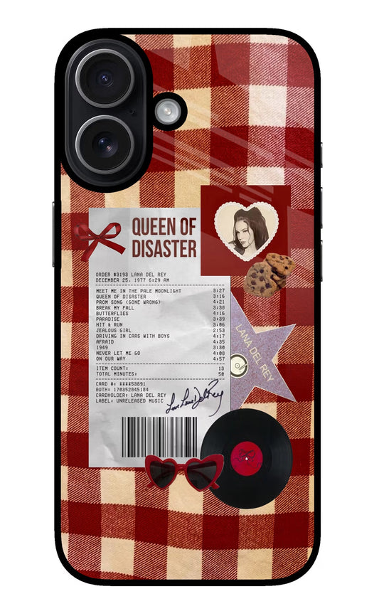 Queen of Disaster iPhone 17 Back Cover