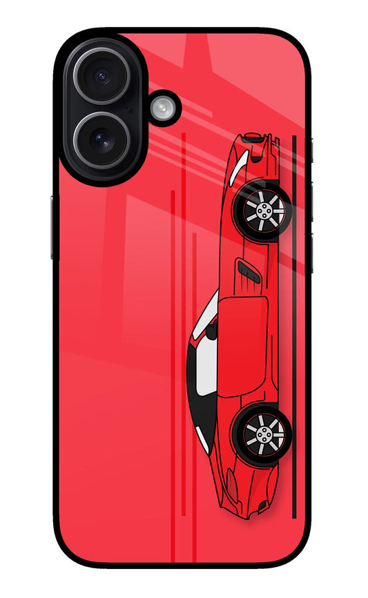 Red Velocity iPhone 17 Back Cover