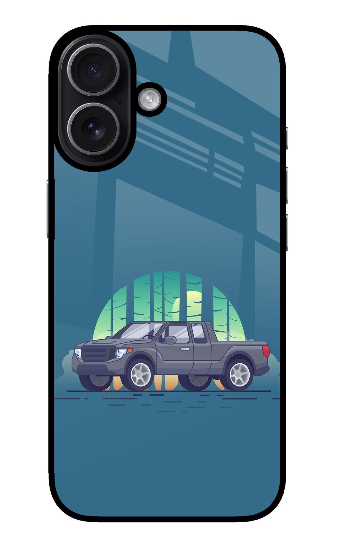 Retro Garage Vibe iPhone 17 Back Cover