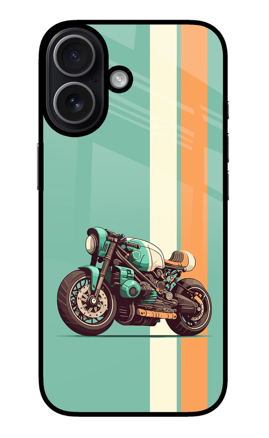 Striped Moto Drift iPhone 17 Back Cover