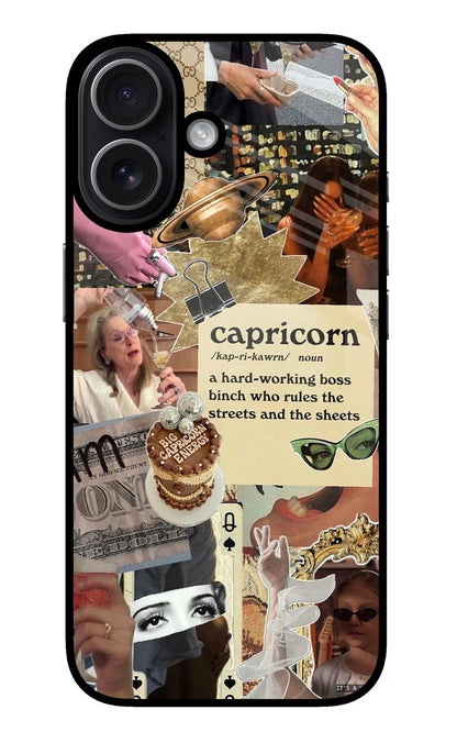 Capricorn Zodiac iPhone 17 Back Cover