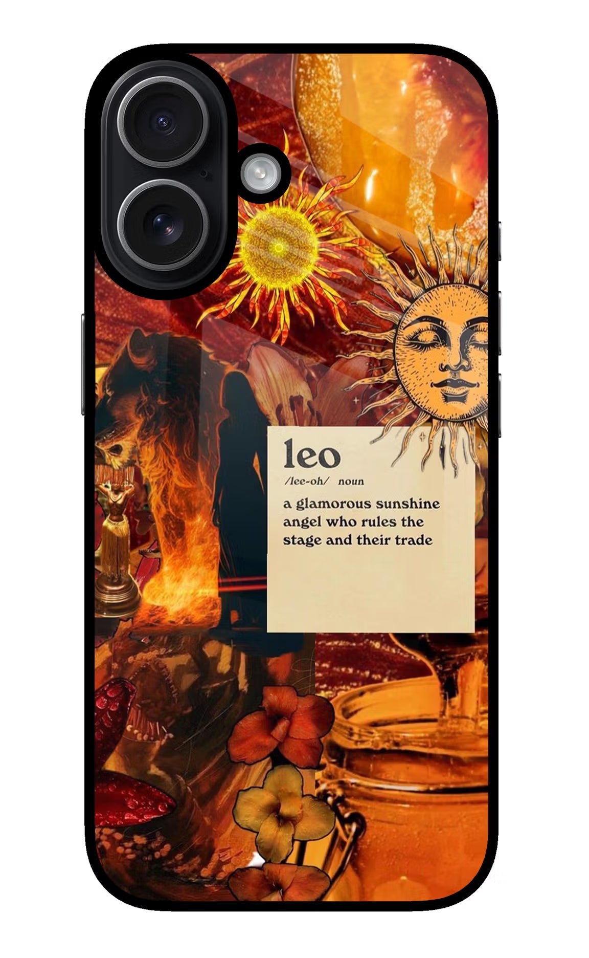 Leo Zodiac iPhone 17 Back Cover