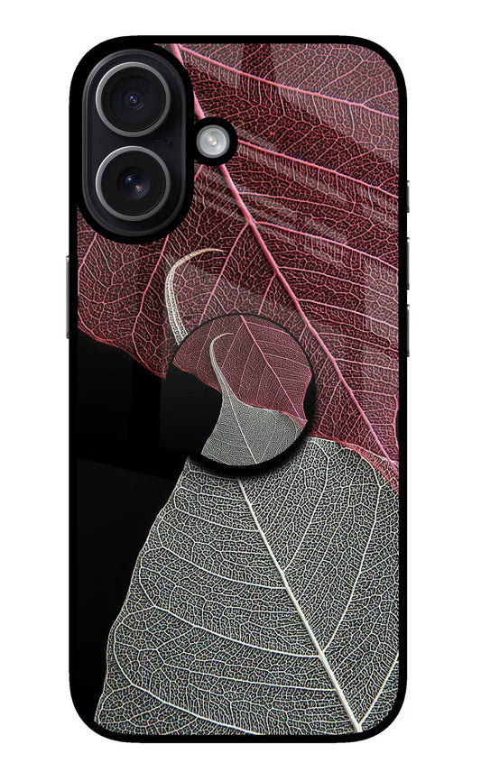 Leaf Pattern iPhone 17 Pop Case