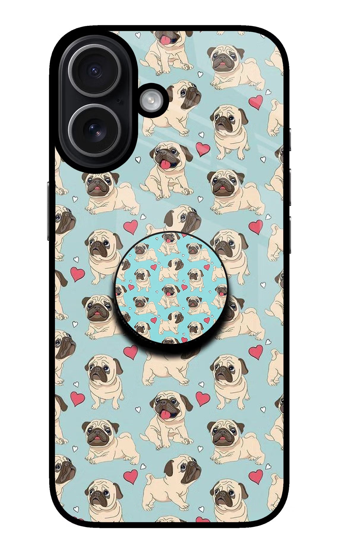 Pug Dog iPhone 17 Pop Case
