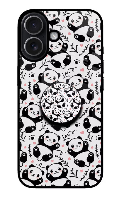 Cute Panda iPhone 17 Pop Case