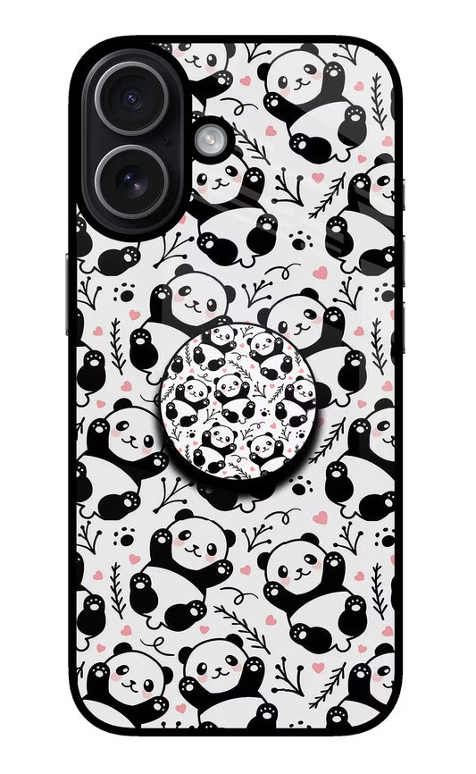 Cute Panda iPhone 17 Pop Case