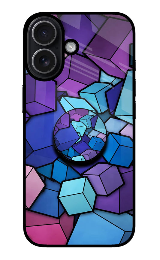 Cubic Abstract iPhone 17 Pop Case