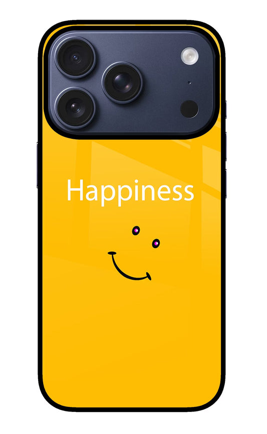 Happiness With Smiley iPhone 17 Pro Back Cover