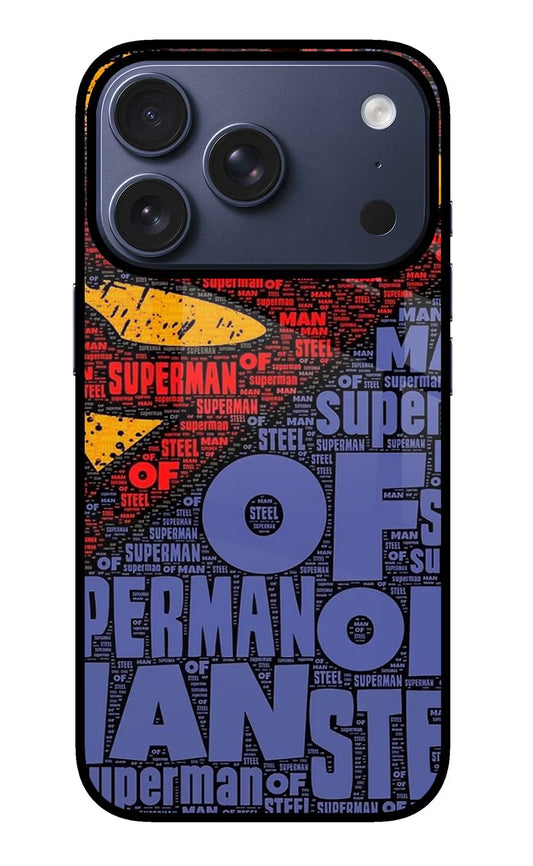 Superman iPhone 17 Pro Glass Case