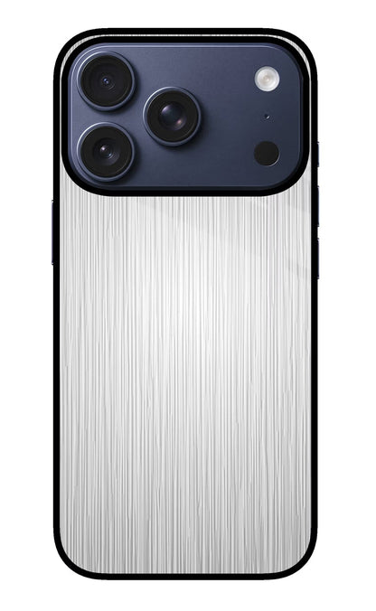 Wooden Grey Texture iPhone 17 Pro Back Cover