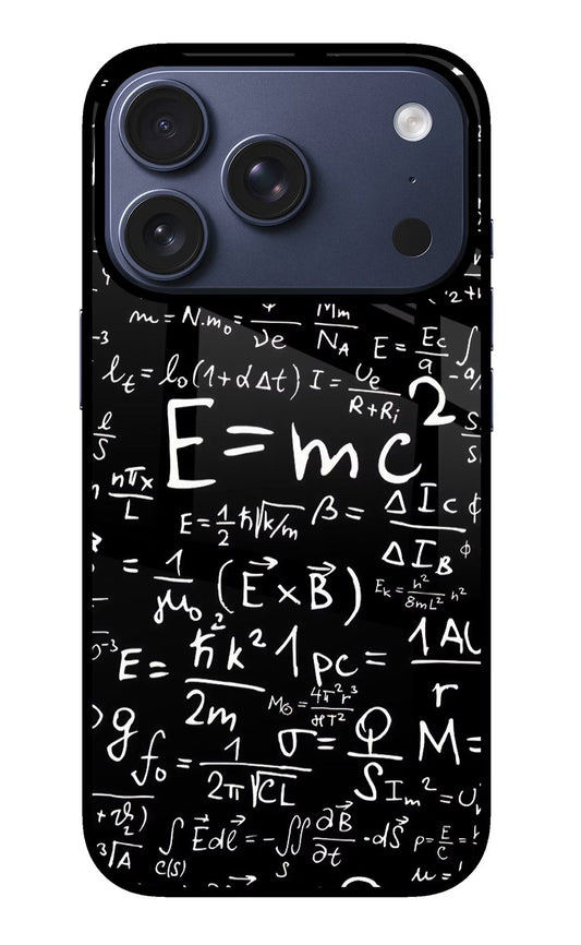 Physics Formula iPhone 17 Pro Back Cover