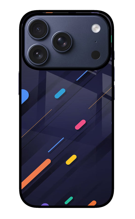 Abstract Design iPhone 17 Pro Glass Case