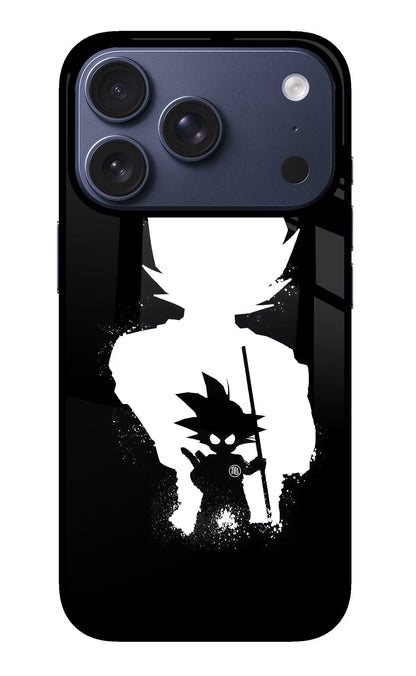 Goku Shadow iPhone 17 Pro Back Cover