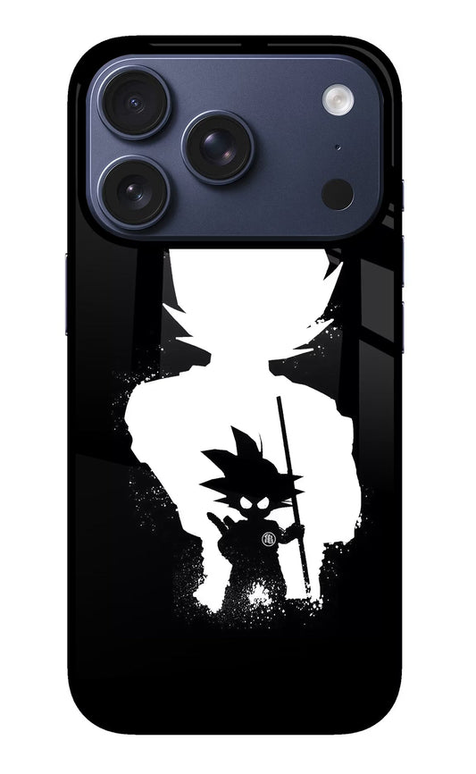 Goku Shadow iPhone 17 Pro Back Cover