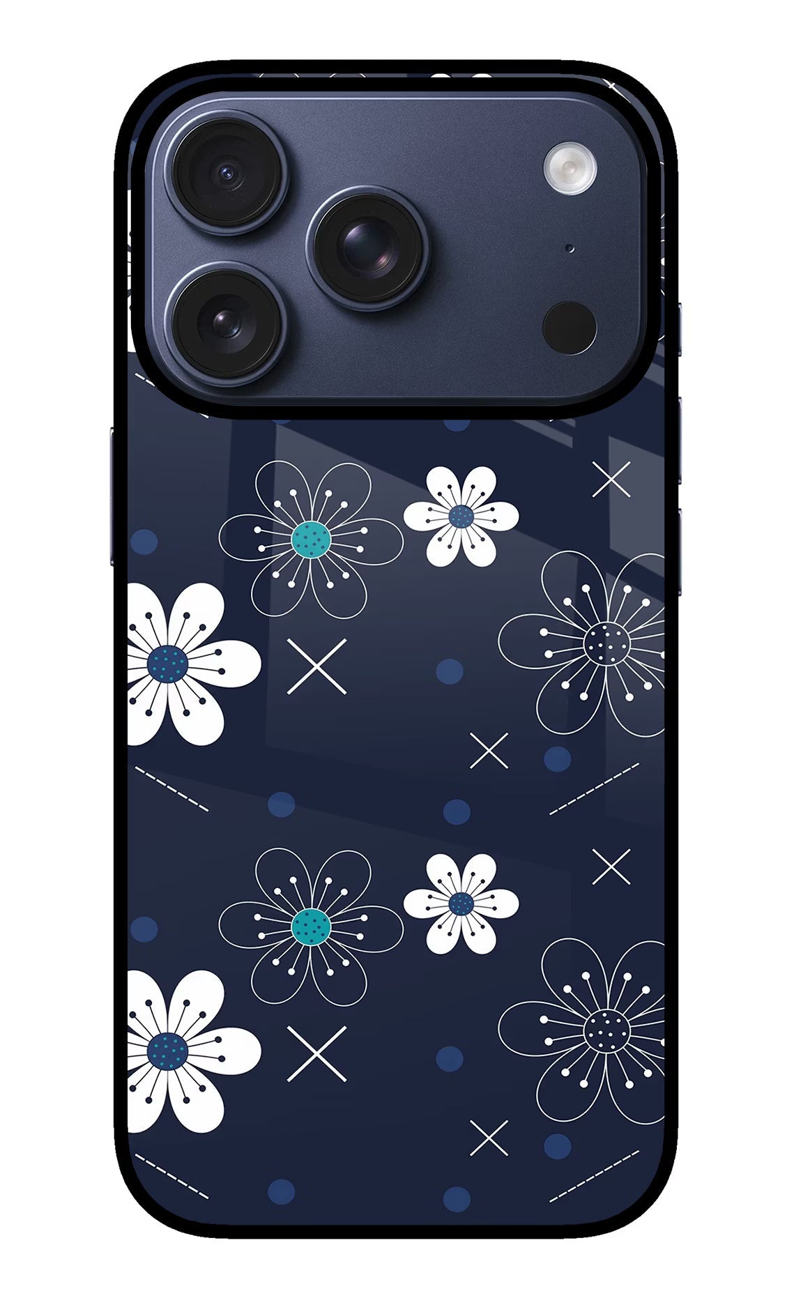 Flowers iPhone 17 Pro Back Cover